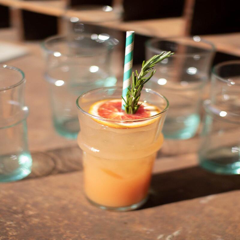 Recycled Iced Tea Glass