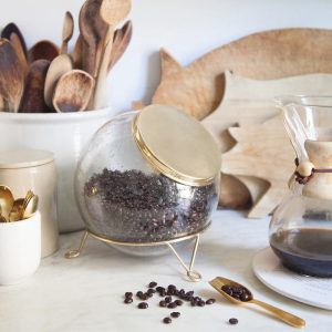 Scullery With Seeded Glass Jar Clear