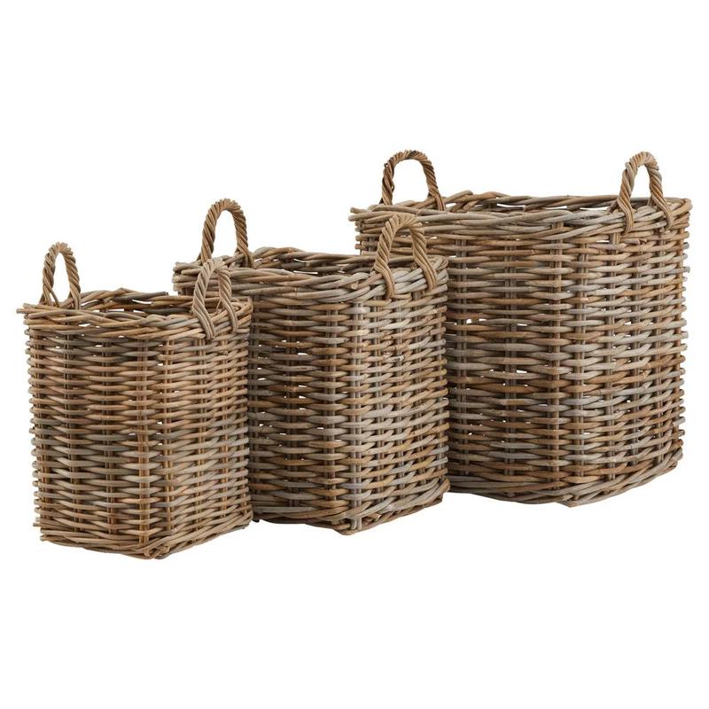 Set of 3 Large Storage Baskets