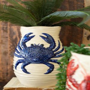 The Blue Crab Vase