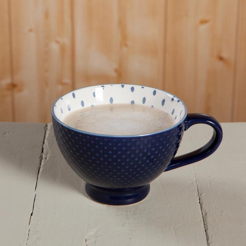 The Navy Blue Latte Mug - 14oz