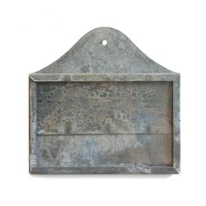 Vintage Zinc Envelope Frame - 5 X 3"