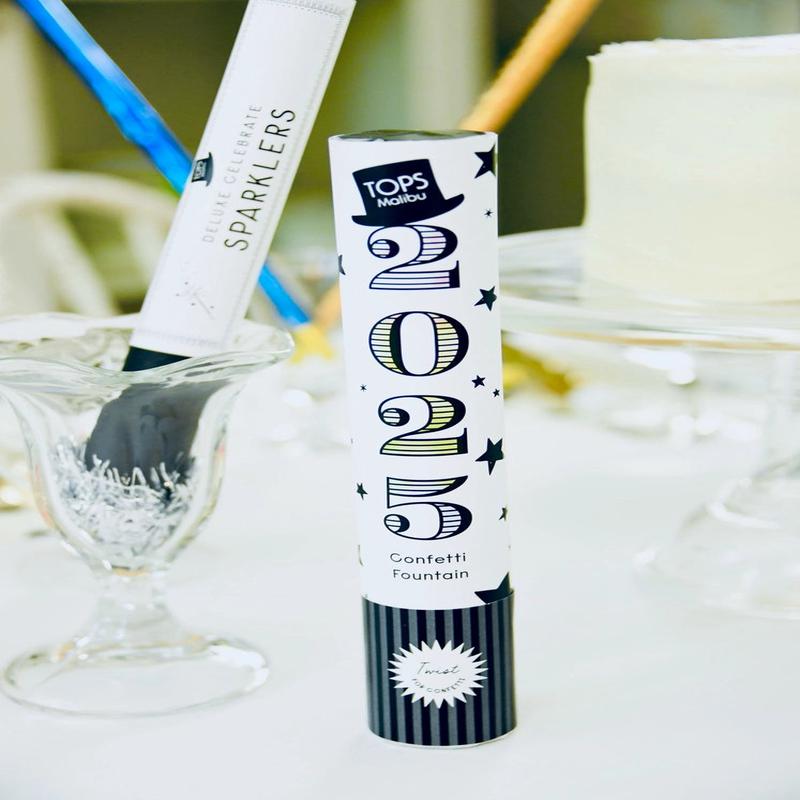 2025 New Year Confetti Fountain