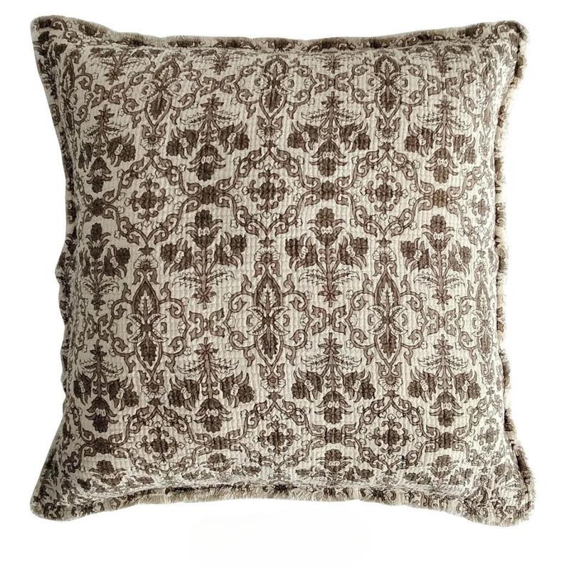 26" Millet Botanical Print Pillow