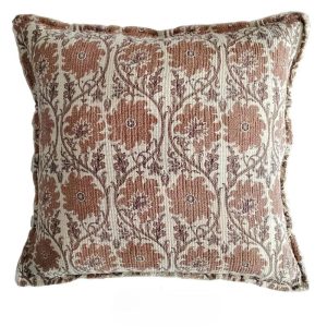 26" Quince Botanical Print Pillow