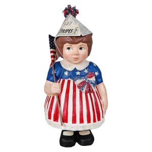 Bethany Lowe Large Paper Mache Betsy Ross