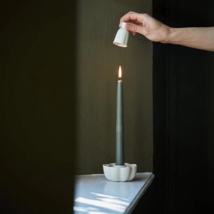 Ceramic Fleur Candle Snuffer