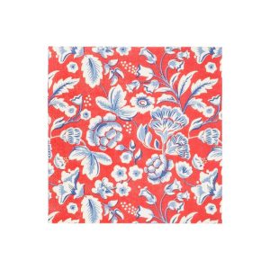 Hamptons Floral Paper Cocktail Napkin Set of 24