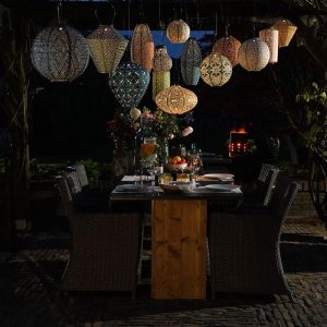 LUMIZ Battery Powered LED Outdoor Lantern - Choose Style