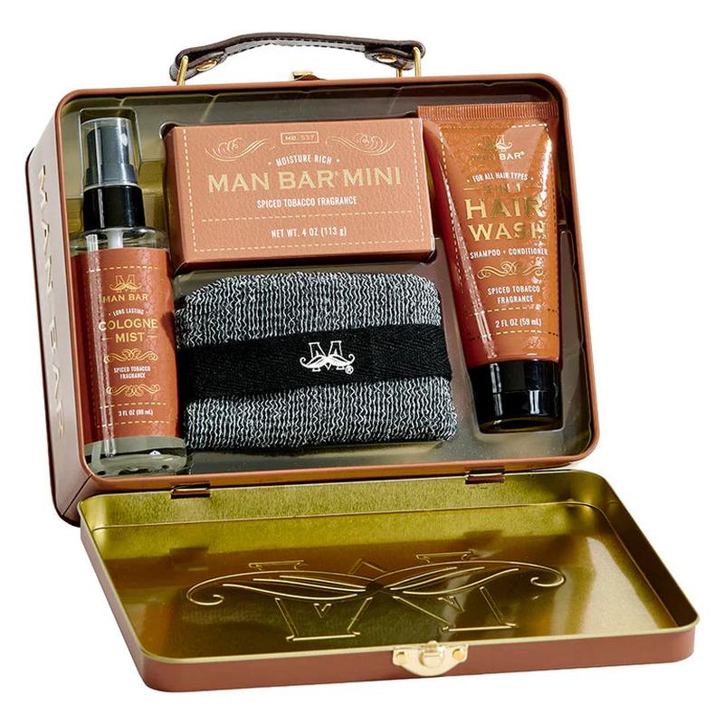 Man Bar Travel Kit - Spiced Tobacco