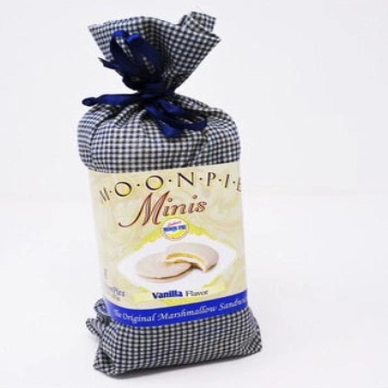 MoonPie Gingham Gift Bag - Vanilla Minis