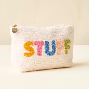 Rainbow Stuff Teddy Pouch