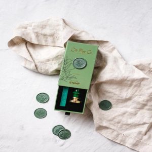 Wax Seal Stamp and Wax Stick Set - Olive Branch