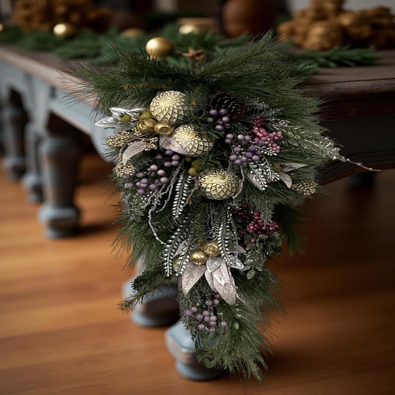 30" Cottage Charm Swag