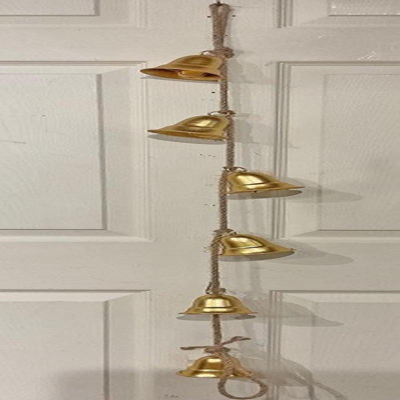 54" Gold Bell Garland