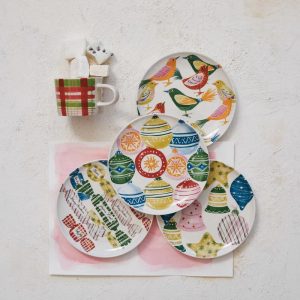 8" Holiday Plate - Choose Style