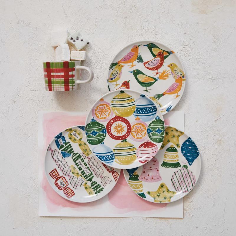 8" Holiday Plate - Choose Style