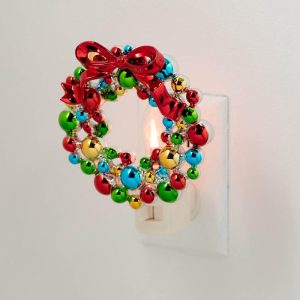 Christmas Ball Wreath Nightlight