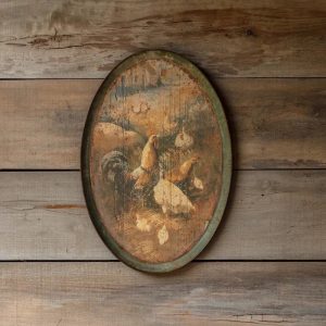 French Farm Oblong Tole Tray