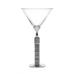 Landmark Collection - Big Ben Martini Glass