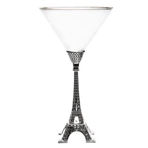Landmark Collection - Eiffel Tower Martini Glass