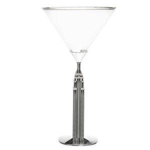 Landmark Collection - Empire State Building Martini Glass