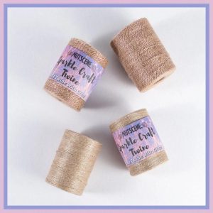 Nutscene Sparkle Craft Twine - Choose Color