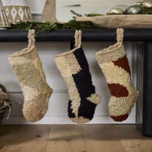 Quiet Night Stocking - Choose Color