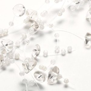 60" Clear Bead Garland