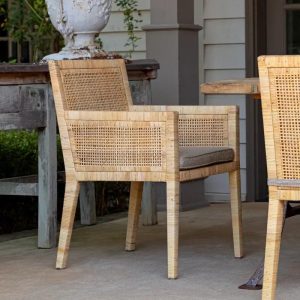 Austin Rattan Arm Chair- More Coming Soon