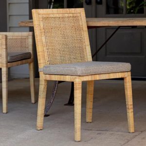Austin Rattan Dining Chair- Limited