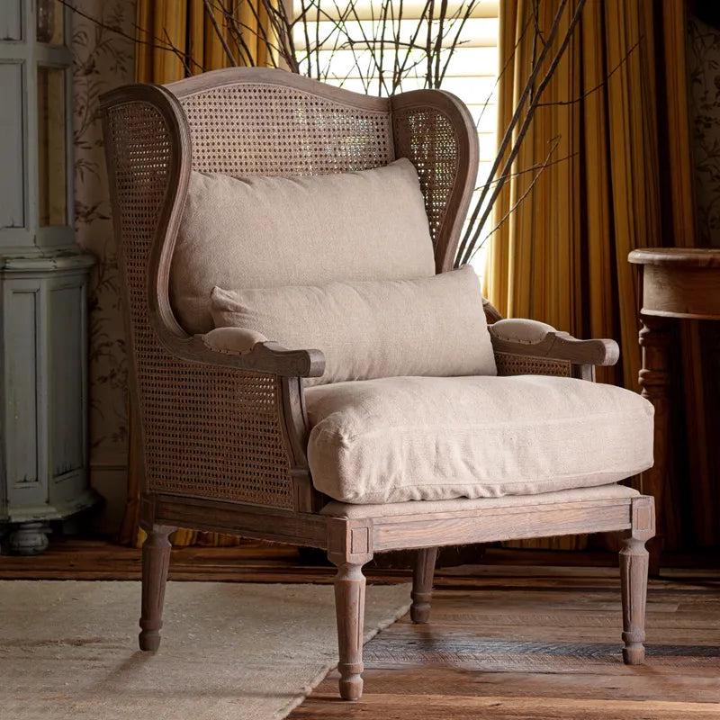 Commons Cane Wingback Chair
