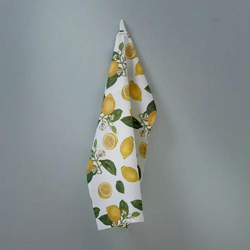 Lemons Tea Towel Made in Europe