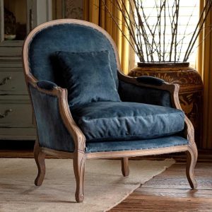 Paon Velvet Parlor Chair- More Coming Soon