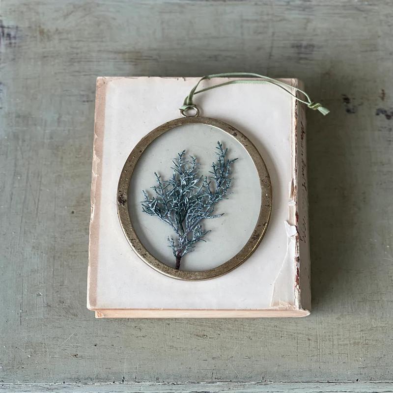 Pressed Pine Ornament