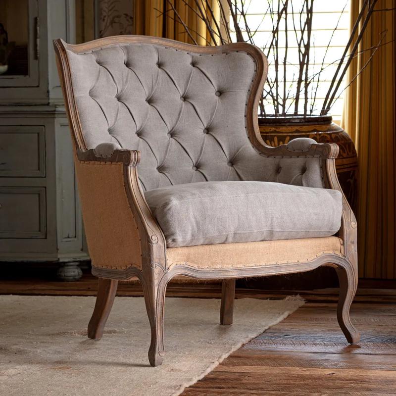 Town and Country Wing Back Chair