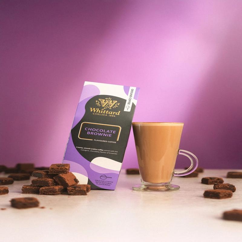 Whittard of Chelsea Chocolate Brownie Flavored Ground Coffee