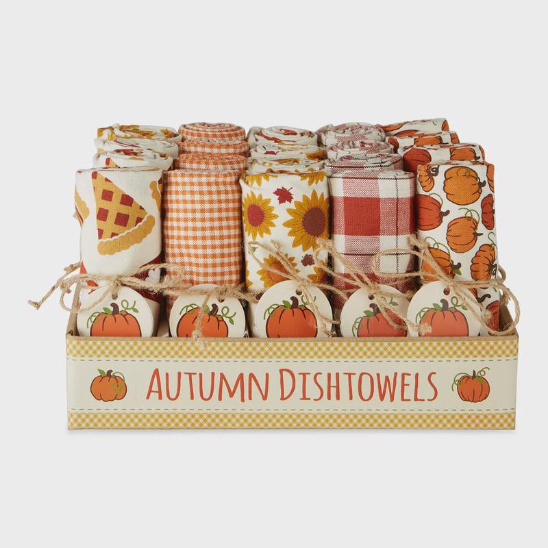 Assorted Autumn Dishtowels