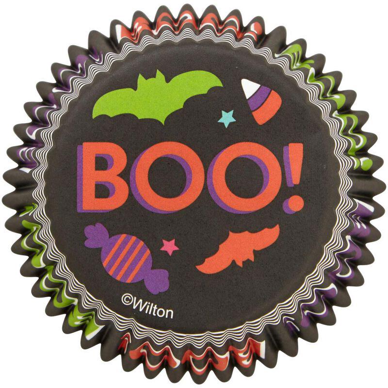 Boo! Halloween Standard Cupcake Liners, 75-Count