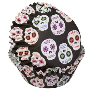 Day of the Dead Standard Baking Cups, Pack of 24