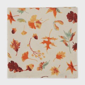 Falling Leaves Printed Napkin