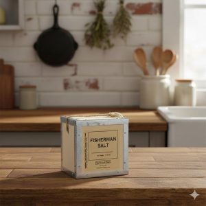 French Farm Fisherman Salt Box Seasoning Salt