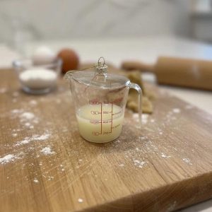 Glass Measuring Cup Ornament