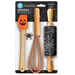 Halloween 3 Piece Mini Baking Set