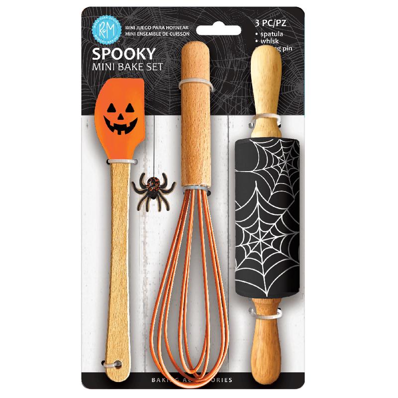 Halloween 3 Piece Mini Baking Set