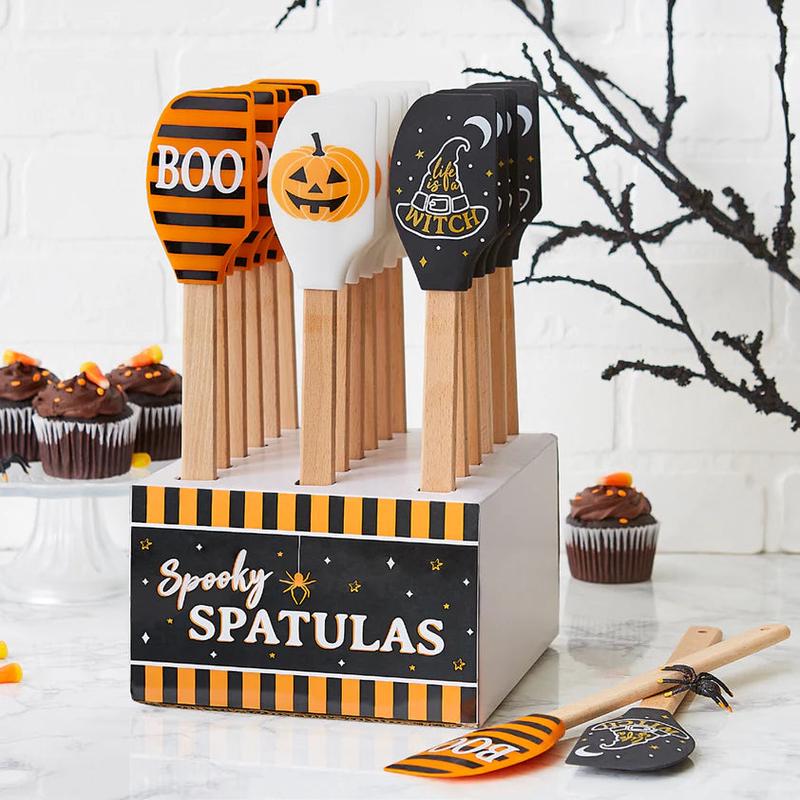 Halloween Silicone Spatulas, Assorted Styles
