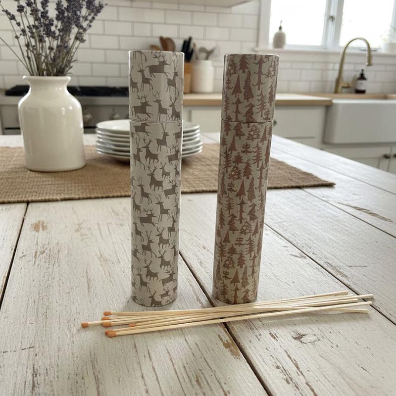 Holiday Fireplace Matches - Choose Style