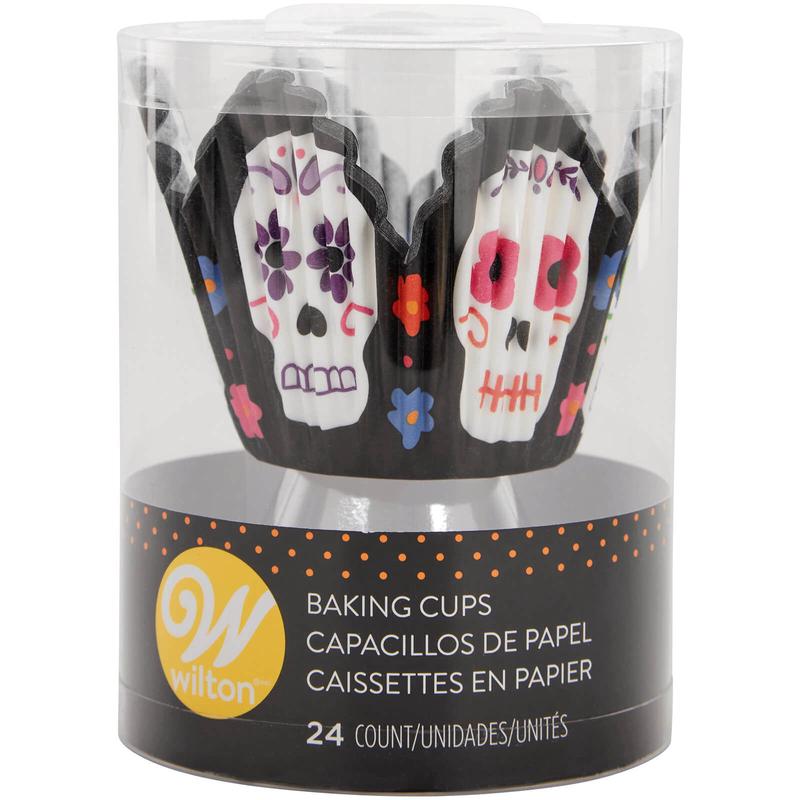 Petal Baking Cups Day of the Dead | 24-Pack