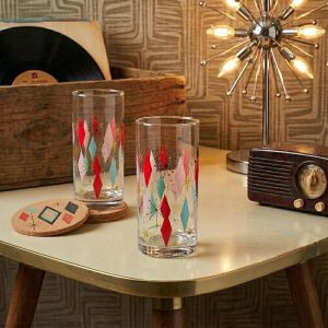 Retro Chic Hi-ball Glass