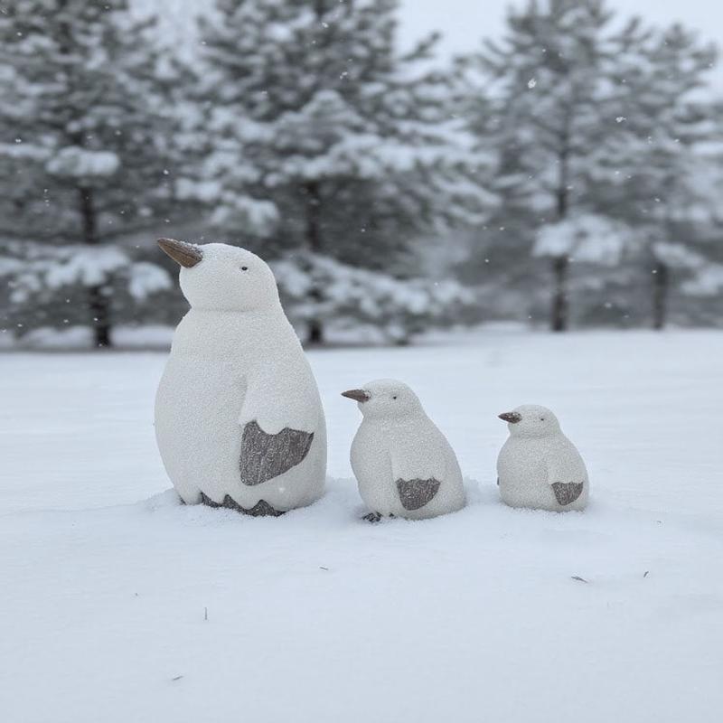 Set of 3 Penguins